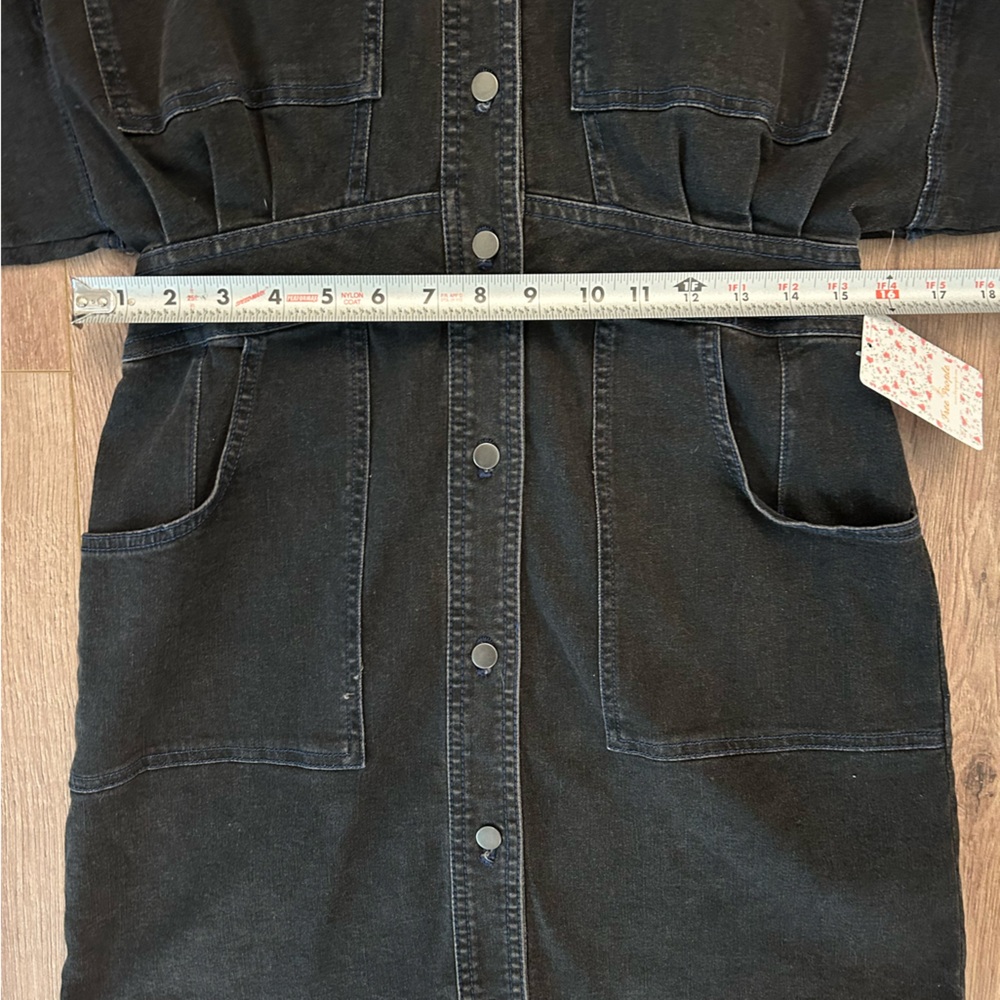 NWT! Free People Denim Dress 🤩 - Picture 12 of 13